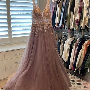 Andrea & Leo prom dress